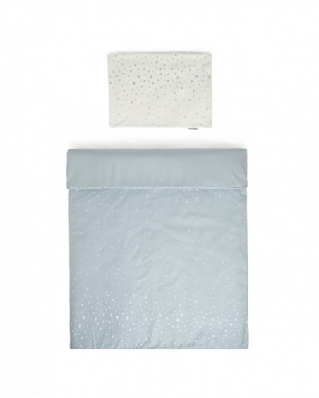 Edredón + protector cuna 120x60 constellation gris Edredón + protector cuna 120x60 constellation gris