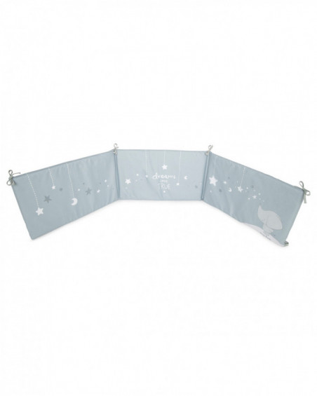 Edredón + protector cuna 120x60 constellation gris Edredón + protector cuna 120x60 constellation gris