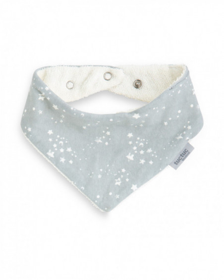 Babero bandana constellation gris Babero bandana constellation gris