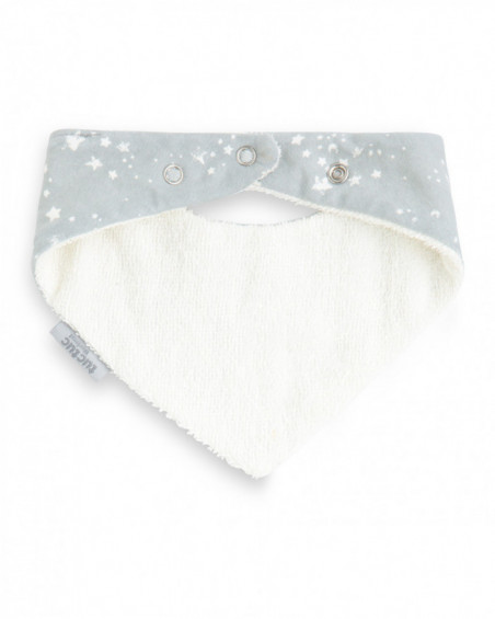 Babero bandana constellation gris Babero bandana constellation gris