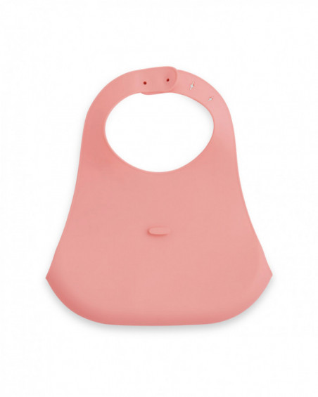 Babero silicona plegable lady bird rosa Babero silicona plegable lady bird rosa
