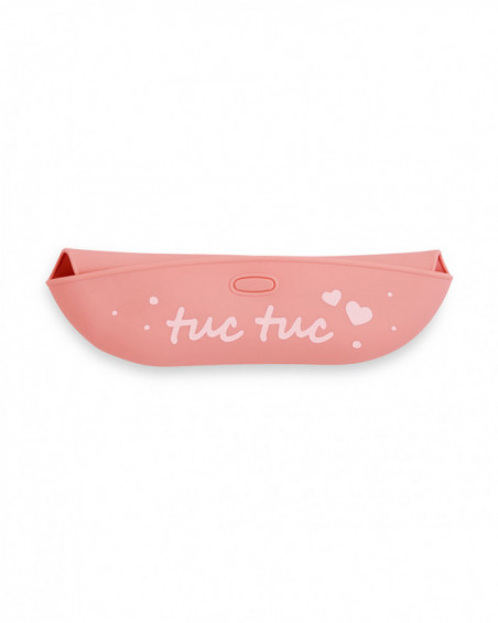 Babero silicona plegable lady bird rosa Babero silicona plegable lady bird rosa