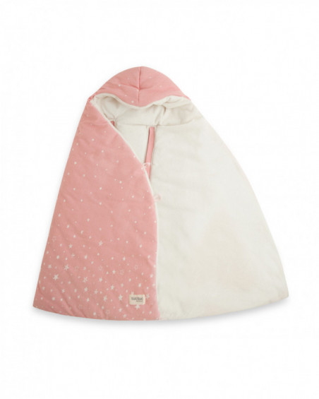 Saco arrullo capucha constellation rosa Saco arrullo capucha constellation rosa