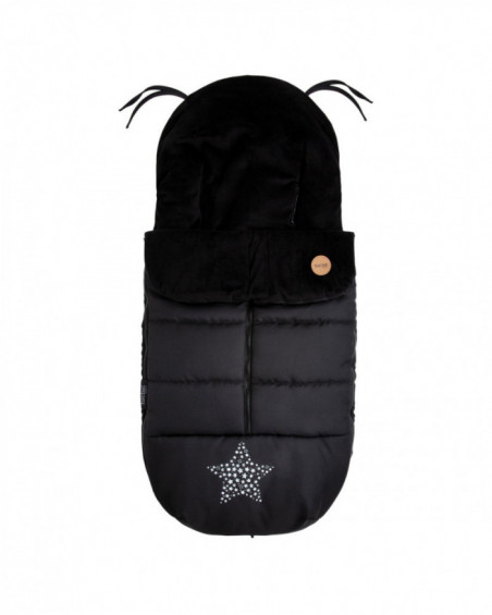 Saco invierno basic negro Saco invierno basic negro