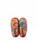 Zapatillas licra velcro estampado frutas multicolor niña Zapatillas licra velcro estampado frutas multicolor niña