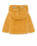 Abrigo pelo naranja unisex winter rainbow Abrigo pelo naranja unisex winter rainbow