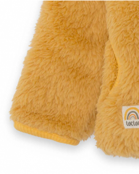 Abrigo pelo naranja unisex winter rainbow Abrigo pelo naranja unisex winter rainbow