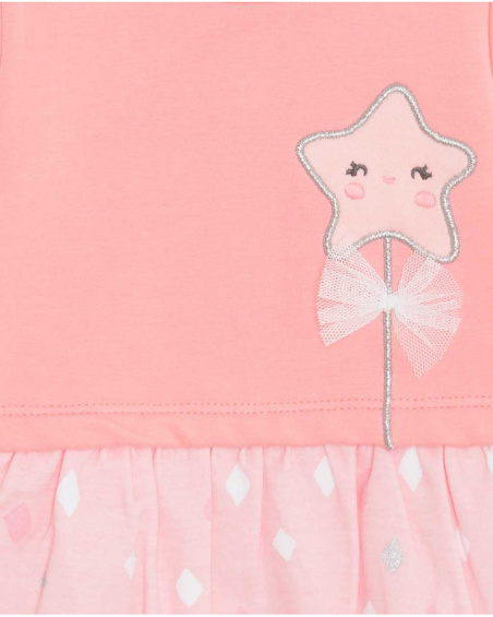Robe en peluche tricotée rose fille Baby Circus Robe en peluche tricotée rose fille Baby Circus