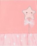 Robe en peluche tricotée rose fille Baby Circus Robe en peluche tricotée rose fille Baby Circus