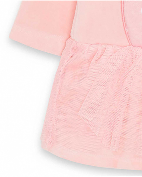 Robe Tundosado Et Tulle Rose Fille Baby Circus Robe Tundosado Et Tulle Rose Fille Baby Circus