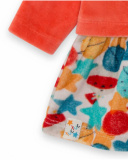 Robe Tundosado Orange Fille Stars Collectors Robe Tundosado Orange Fille Stars Collectors