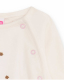 Barboteuse Blanche en Tricot Fille Woodland Barboteuse Blanche en Tricot Fille Woodland