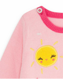 Fille Rose Tricot Robe Woodland Fille Rose Tricot Robe Woodland