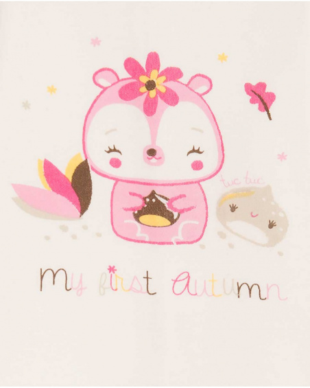 Set 3 Pièces Peluche Et Tricot Rose Woodland Girl Set 3 Pièces Peluche Et Tricot Rose Woodland Girl