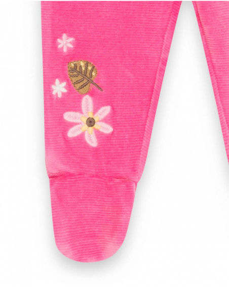 Ensemble Tundosado rose fille Woodland Ensemble Tundosado rose fille Woodland