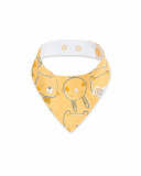 Bandana en tricot orange pour enfants arc-en-ciel d'hiver Bandana en tricot orange pour enfants arc-en-ciel d'hiver