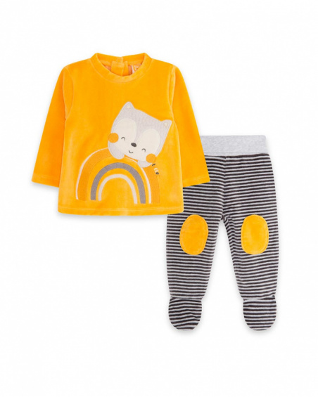 Orange Tundosado Set Boy Winter Rainbow Orange Tundosado Set Boy Winter Rainbow