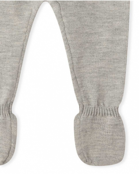 Ensemble Tricot Gris Garçon Winter Rainbow