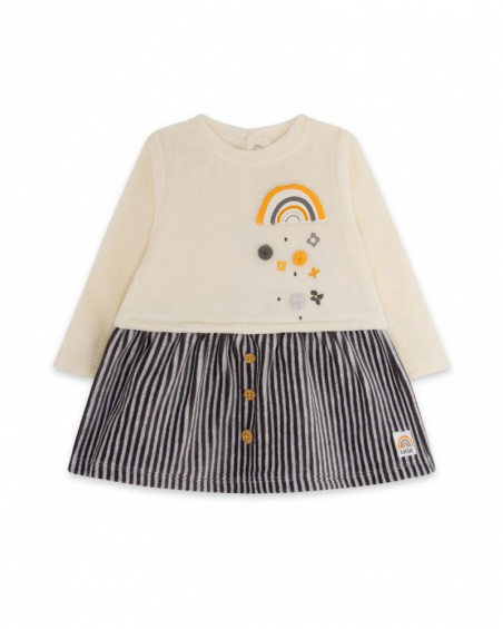 Fille Gris Tundosado Dress Winter Rainbow Fille Gris Tundosado Dress Winter Rainbow