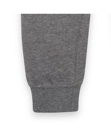 Pantalon pol niño gris basics