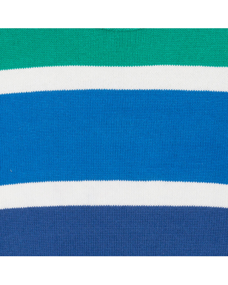 Jersey tricot earth community stripes Jersey tricot earth community stripes