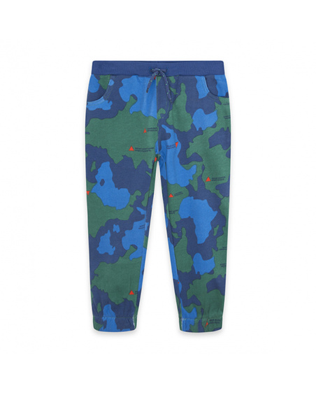 Pantalon largo earth community maps