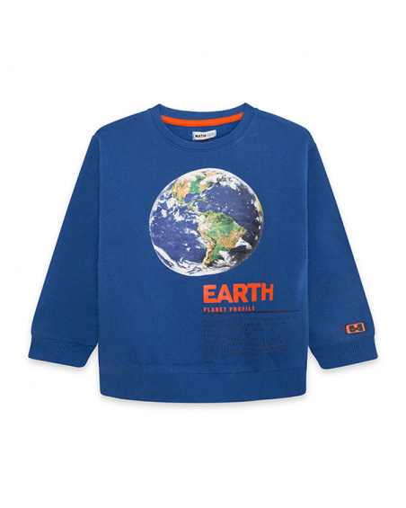 Sudadera cerrada earth community tierra