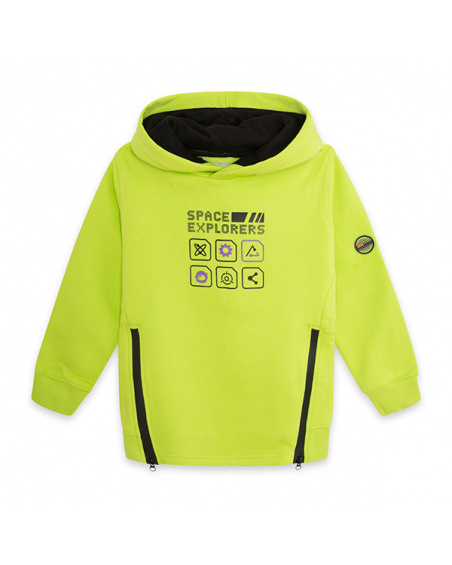 Sudadera cerrada space explorers zipper