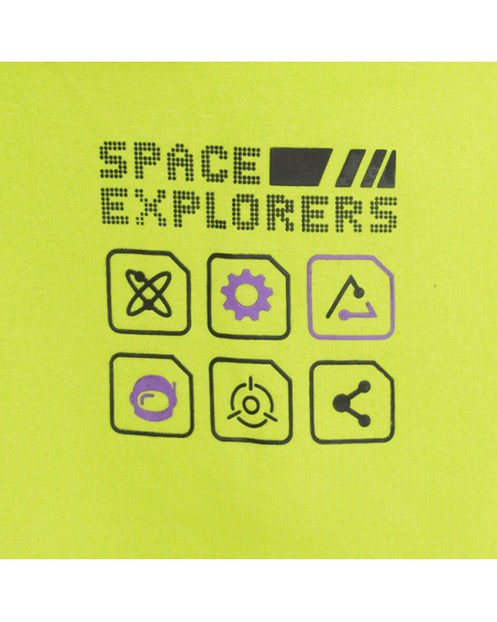 Sudadera cerrada space explorers zipper
