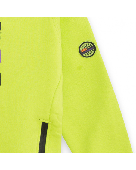Sudadera cerrada space explorers zipper