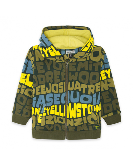 Sudadera abierta national parks yellowstone