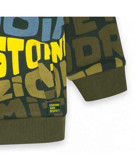 Sudadera abierta national parks yellowstone