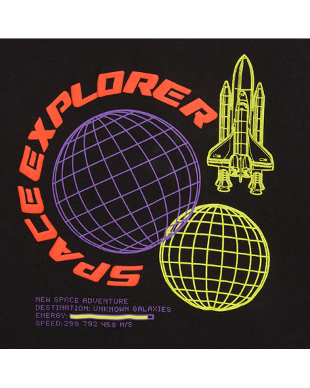 Camiseta manga larga space explorers galaxy