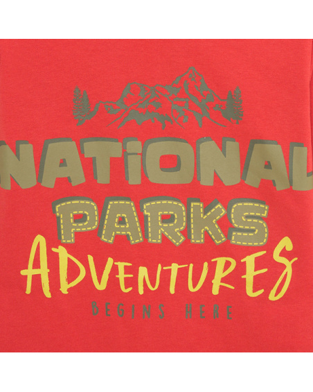 Camiseta manga larga national parks redwood