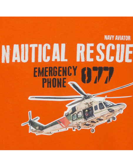 Camiseta manga larga sea rescue helicopter