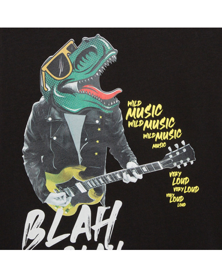 Camiseta manga larga play it loud dino