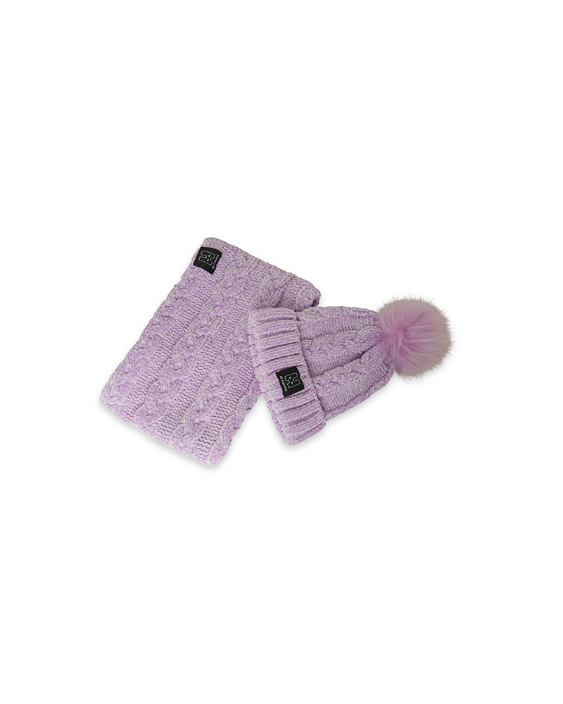 Gorro y bufanda cosmic magic ebba