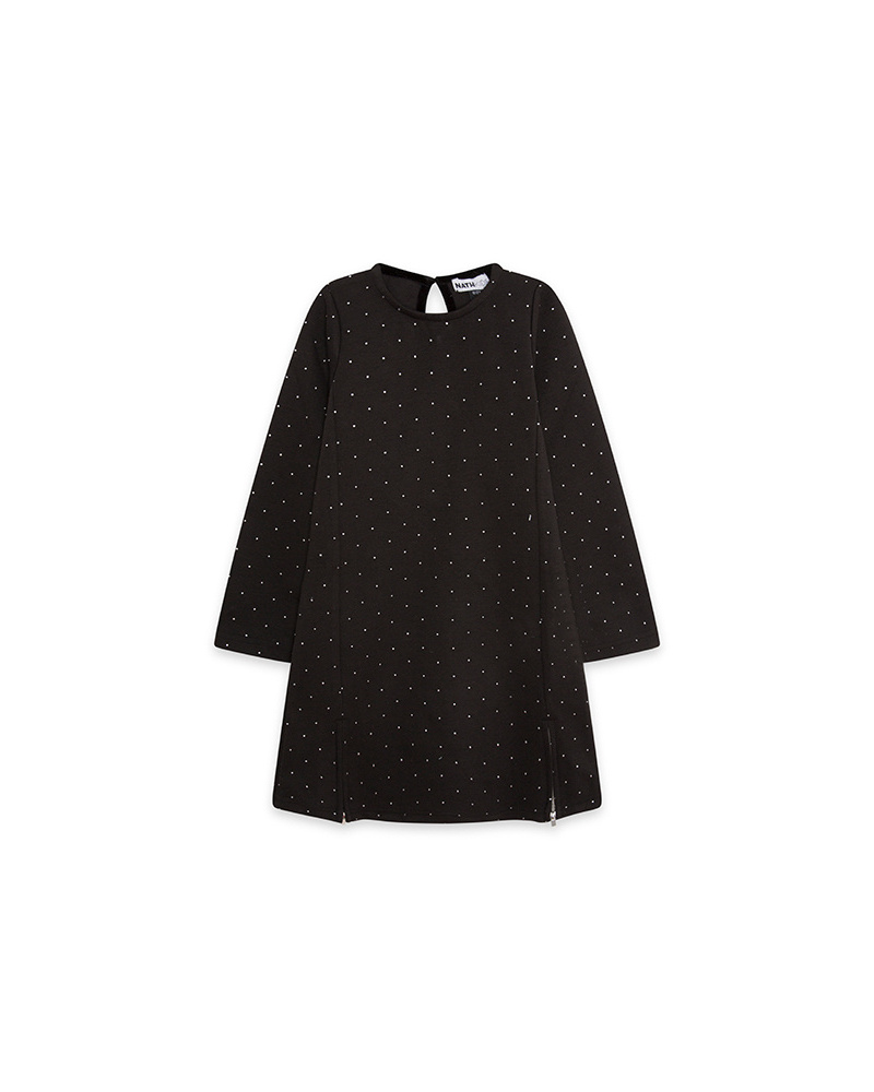 Vestido manga larga rocking the city jess