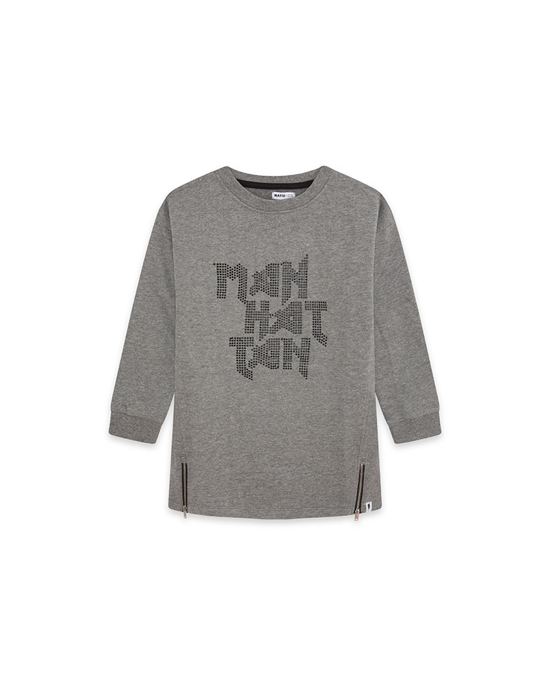 Vestido manga larga rocking the city district