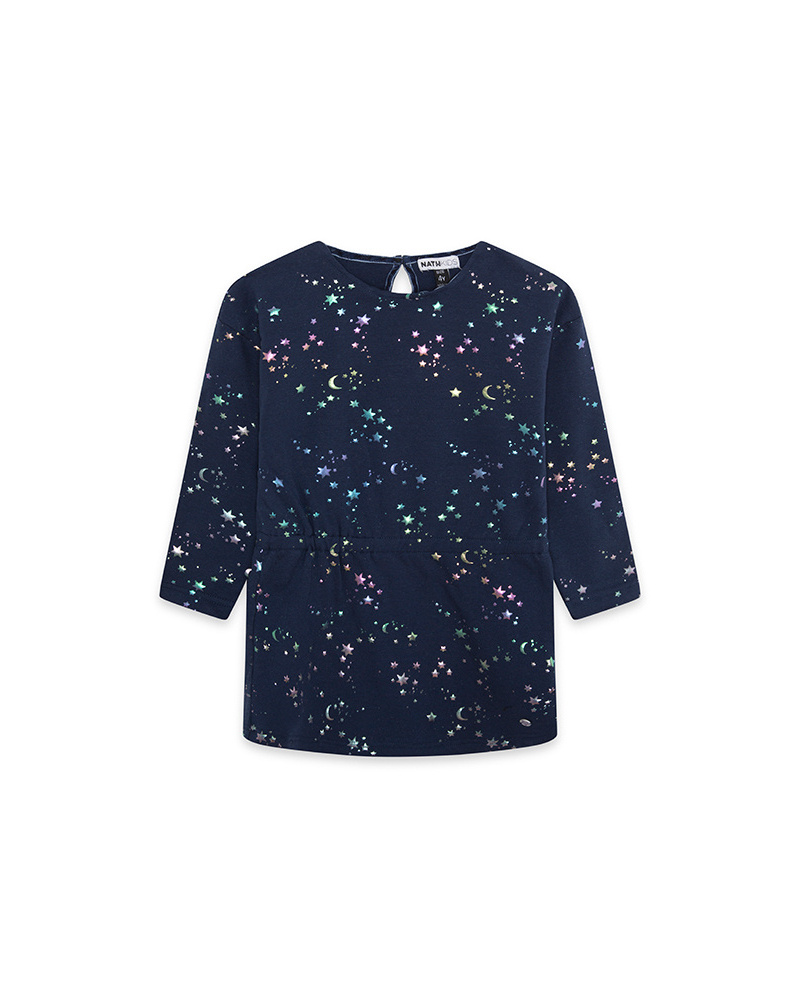 Vestido manga larga cosmic magic cosmos