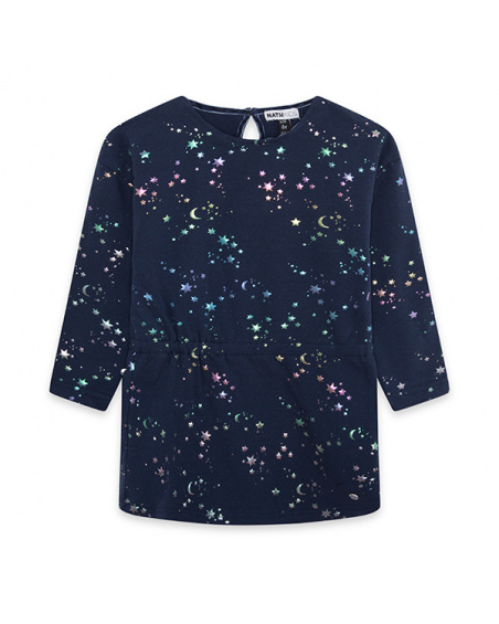 Vestido manga larga cosmic magic cosmos