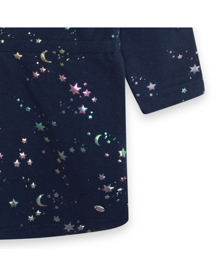 Vestido manga larga cosmic magic cosmos