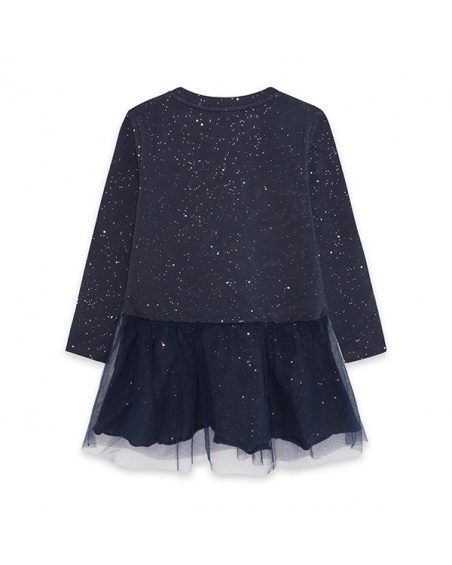 Vestido manga larga cosmic magic andromeda