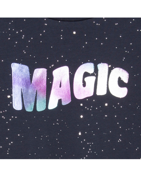 Vestido manga larga cosmic magic andromeda