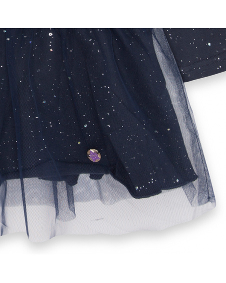 Vestido manga larga cosmic magic andromeda