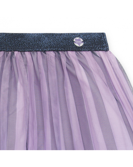 Falda cosmic magic pleat