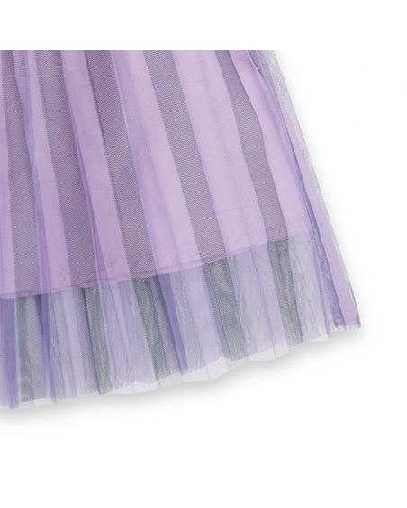 Falda cosmic magic pleat