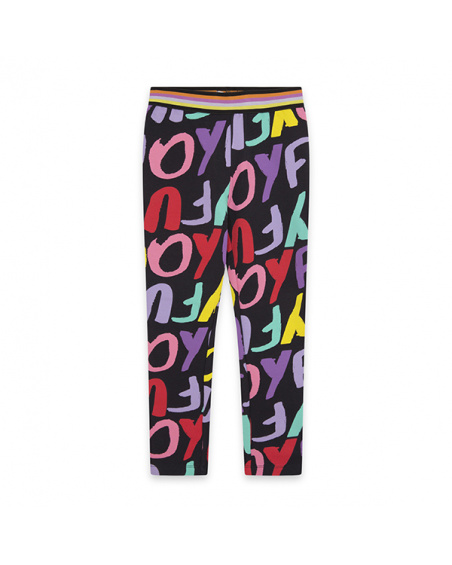 Legging largo joyful expression colours