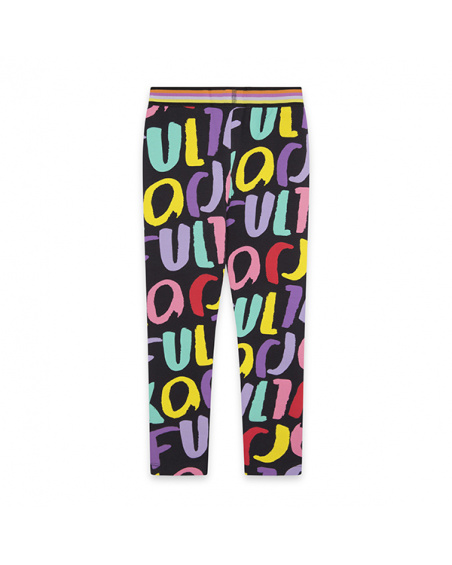 Legging largo joyful expression colours