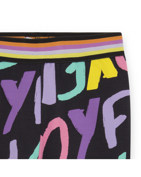 Legging largo joyful expression colours
